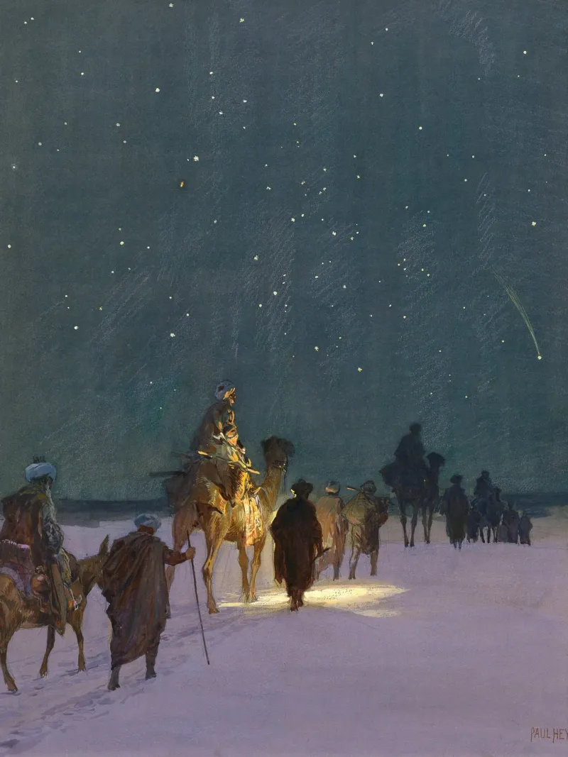 Paul Hey - I Re Magi poster da ARTOTHEK