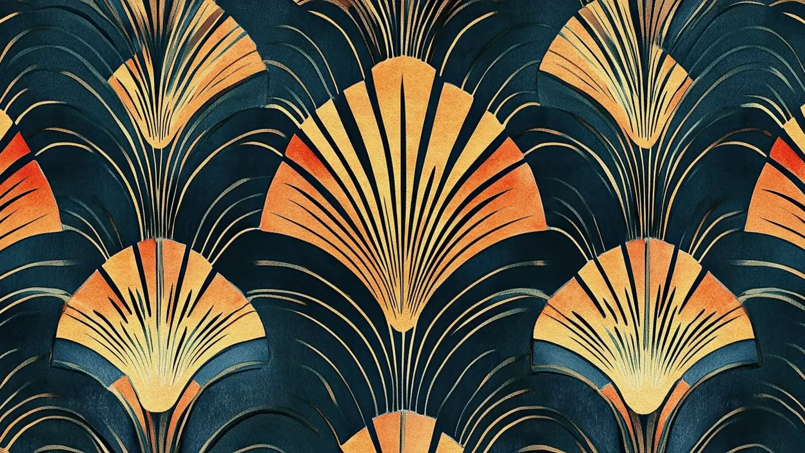 Art déco canvas by Nikis Art Studio