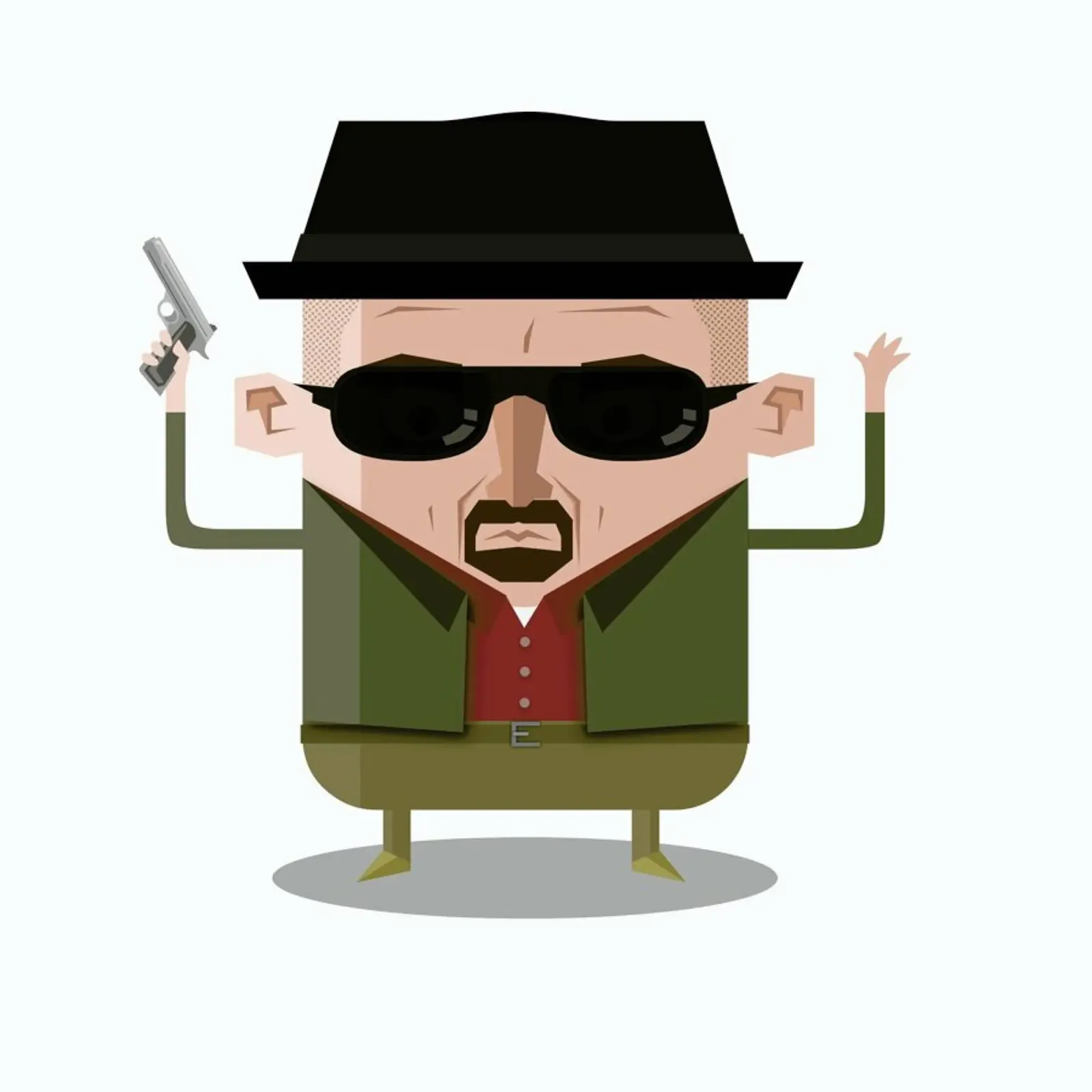 Heisenberg Bad acrylic glass by Ballooon