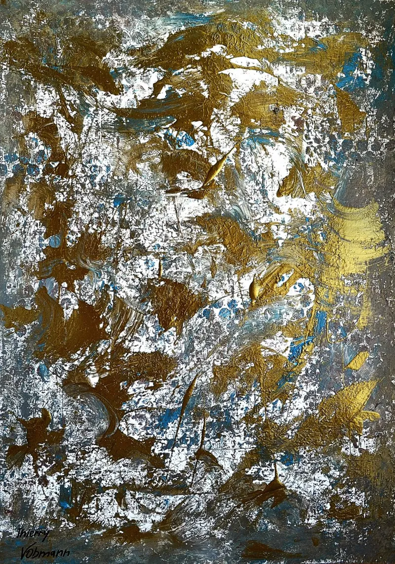 IDEAL GIFT 91 pellicola backlit da Thierry Vobmann Abstract painting