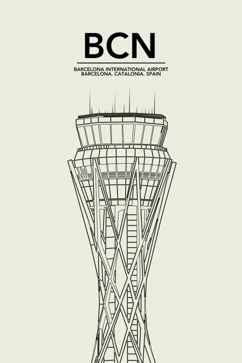 BCN Barcelona Tower carta hahnemühle da 08left