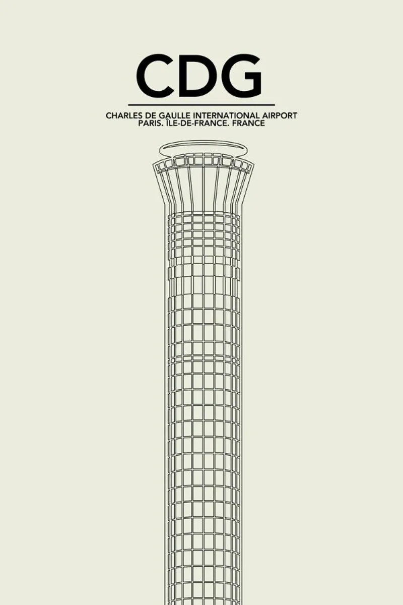 CDG Paris Tower poster da 08left