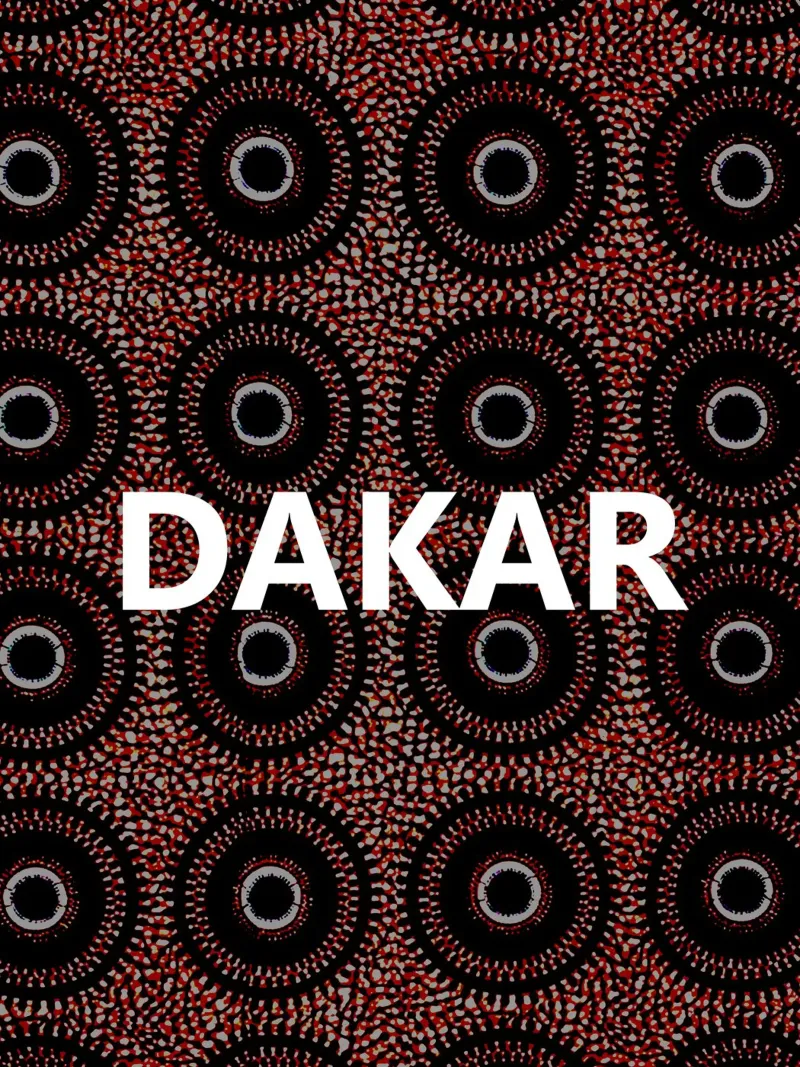 Dakar tela con Cornice a cassetta da Mathudace Créas