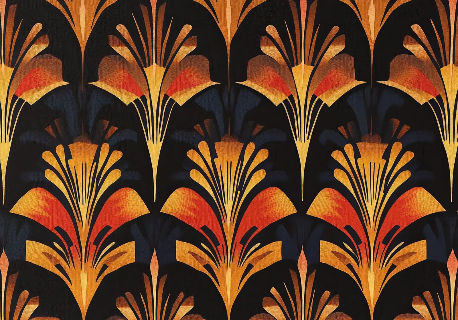 Art Deco "Illusions of Light" pellicola backlit da Nikis Art Studio