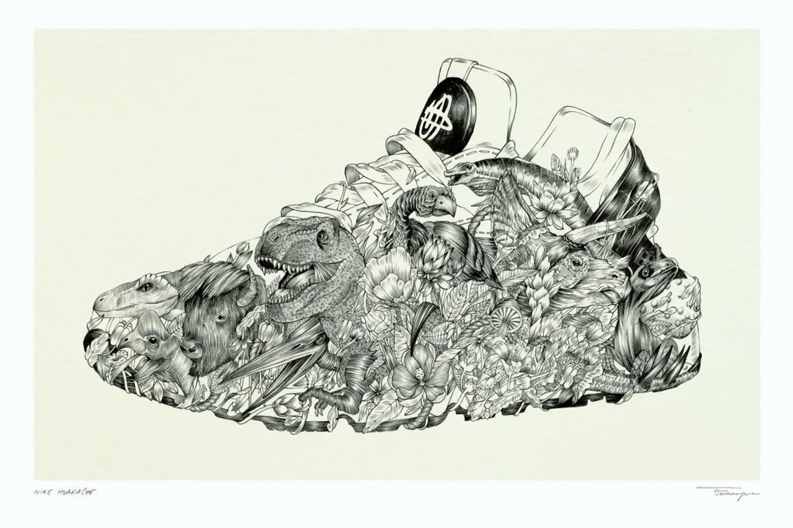 Huarache pellicola backlit da Faunesque