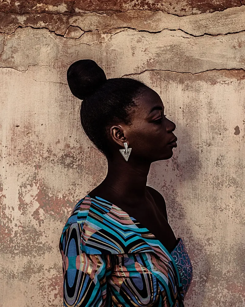 Afro Flourish pellicola backlit da Mathudace Créas