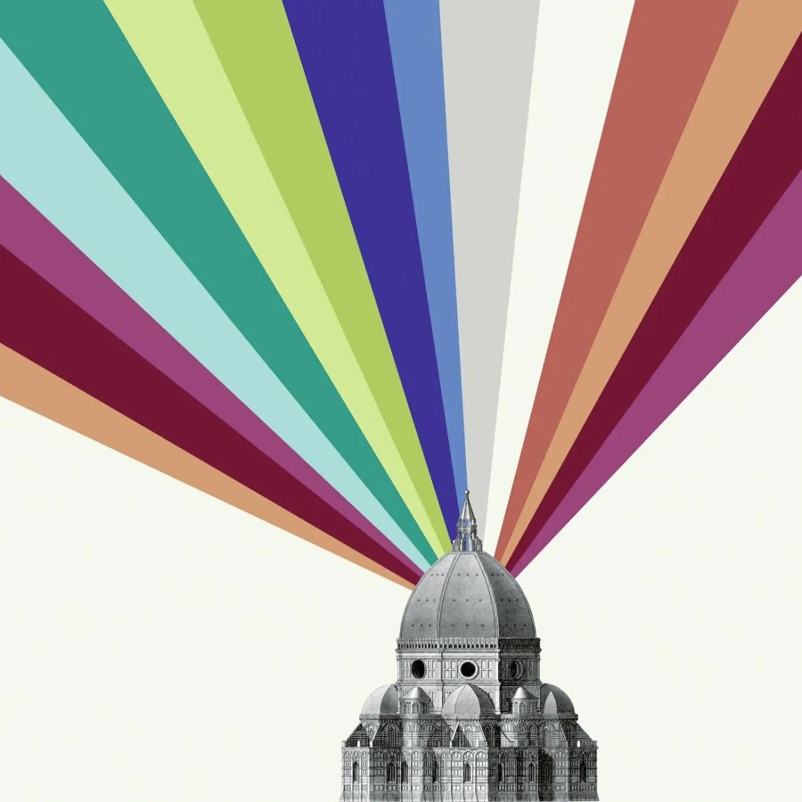Tower Rainbow hahnemühle by The Gently Unfurling Sneak