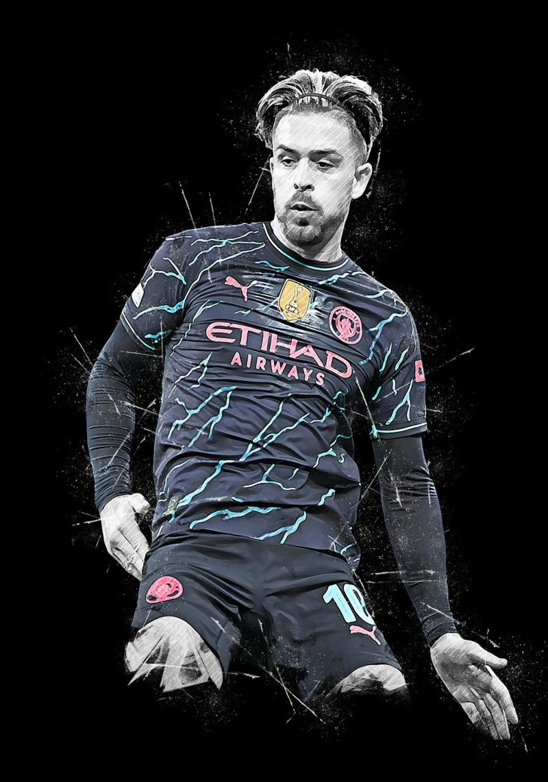 Jack Grealish poster by tenten