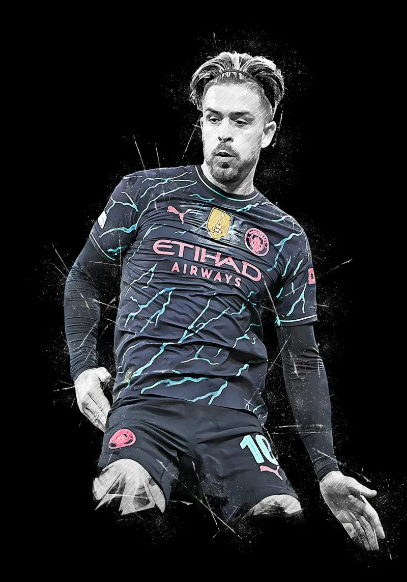 Jack Grealish canvas by tenten