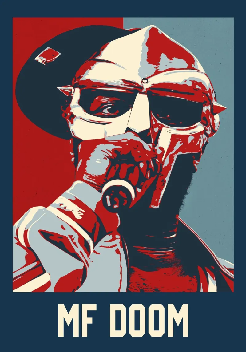 MF DOOM pellicola backlit da HopeStudio