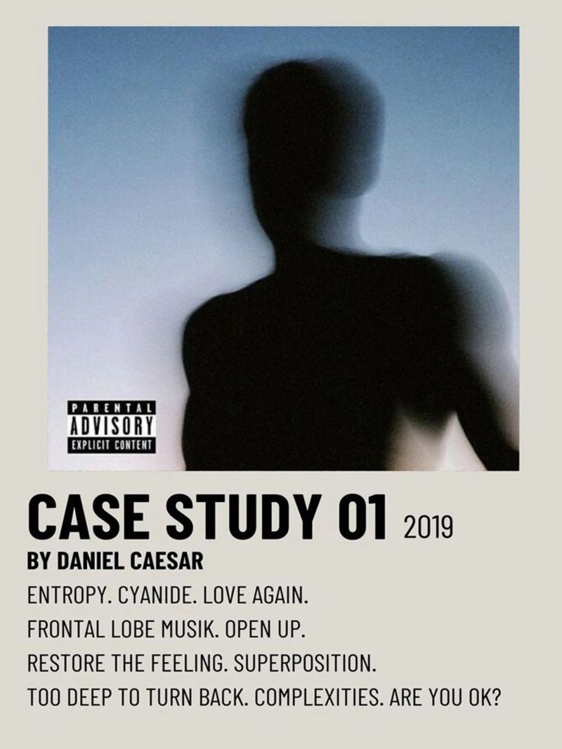 CASE STUDY 01 2019 BY DANIEL CAESAR pellicola backlit da SoundStudio