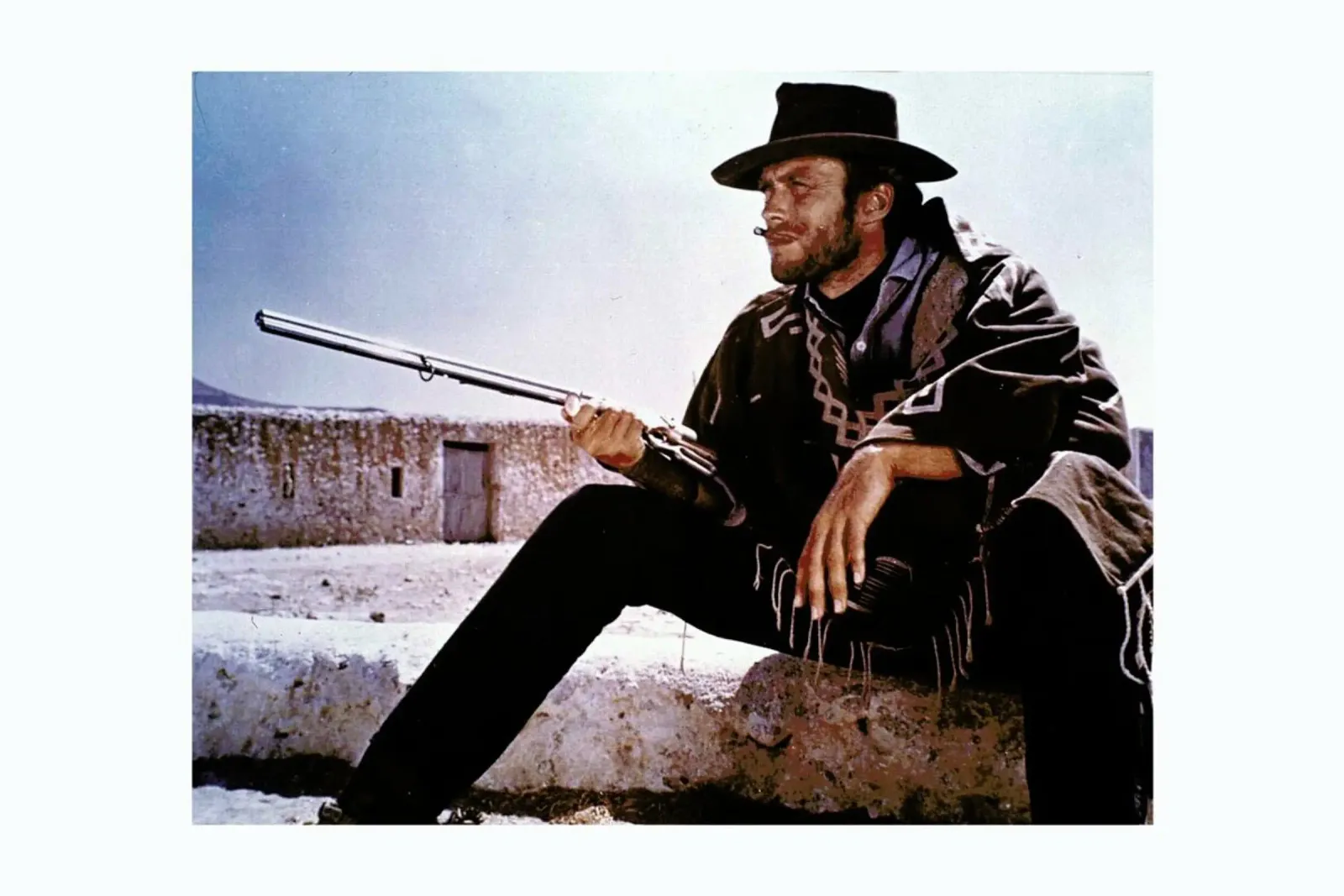 Clint Eastwood pellicola backlit da Gallery Print and Art Limited