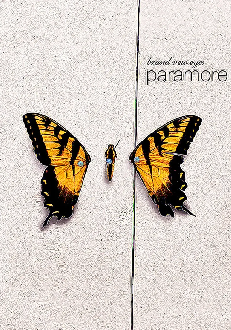 Paramore pellicola backlit da Ad Nna Rock