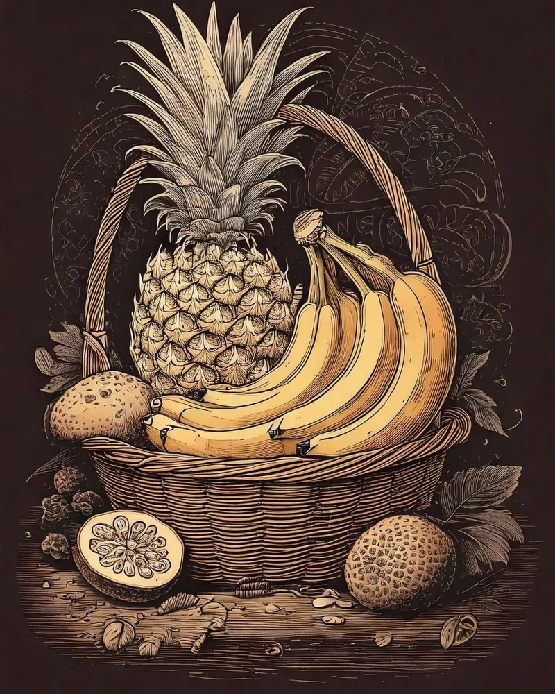 Fruits harmony 1 pellicola backlit da tylerstudio