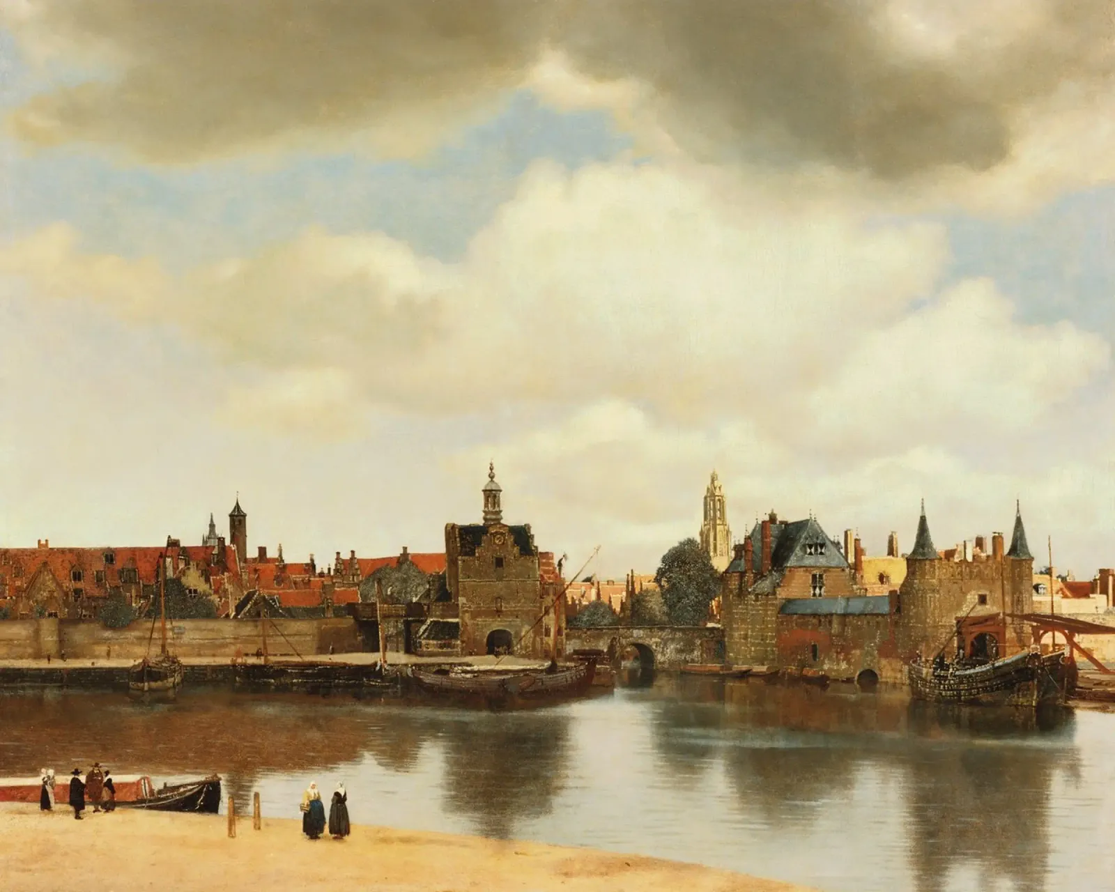 Vermeer - Vue de Delft hahnemühle de ARTOTHEK