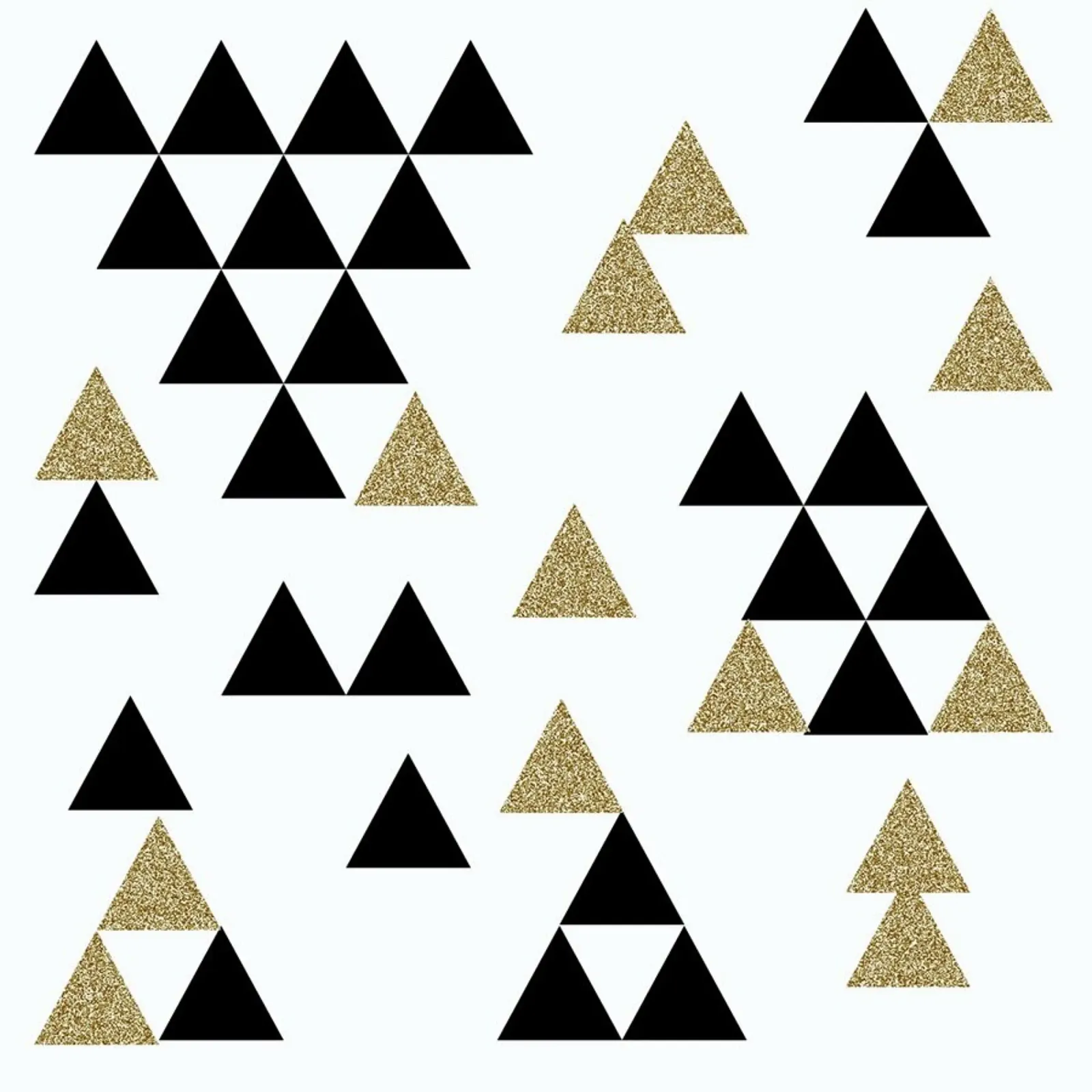 Triangle Town canvas by Charlotte Winter