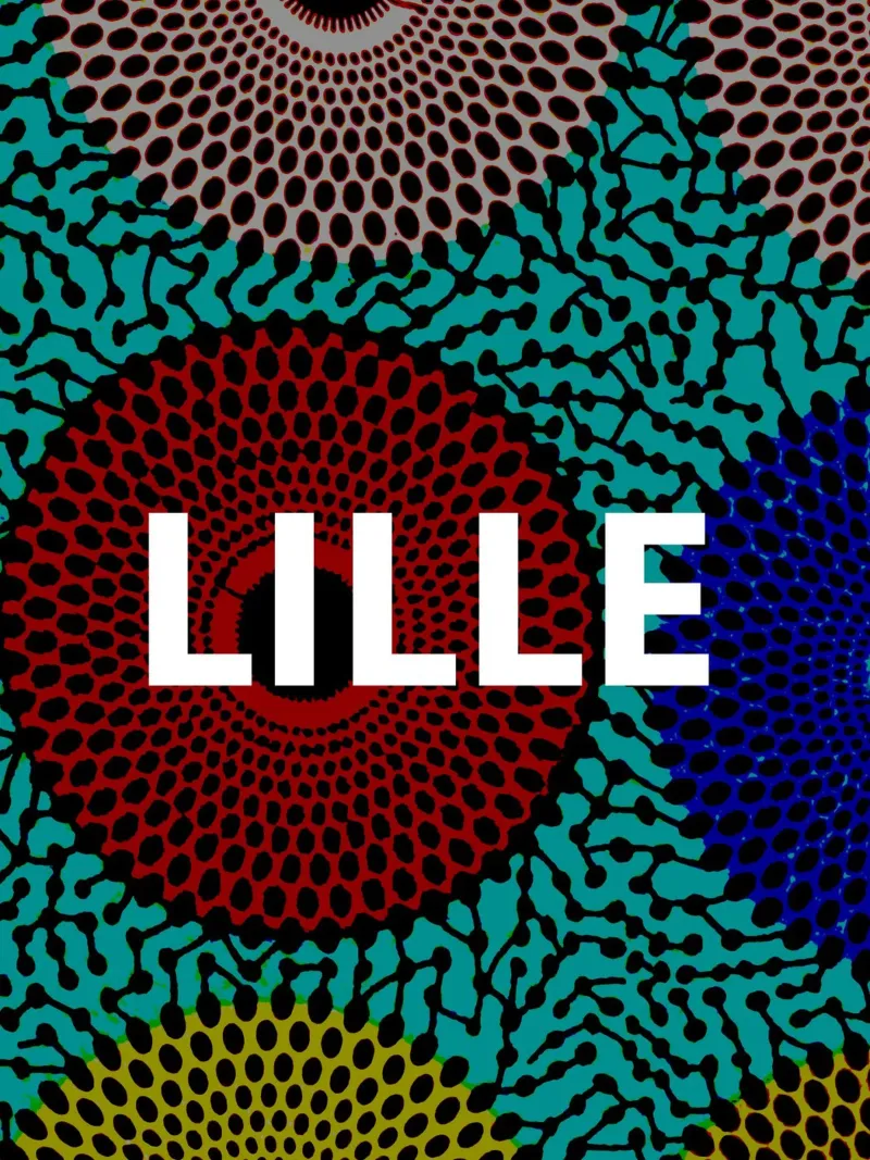 Lille poster with plastic frame by Mathudace Créas