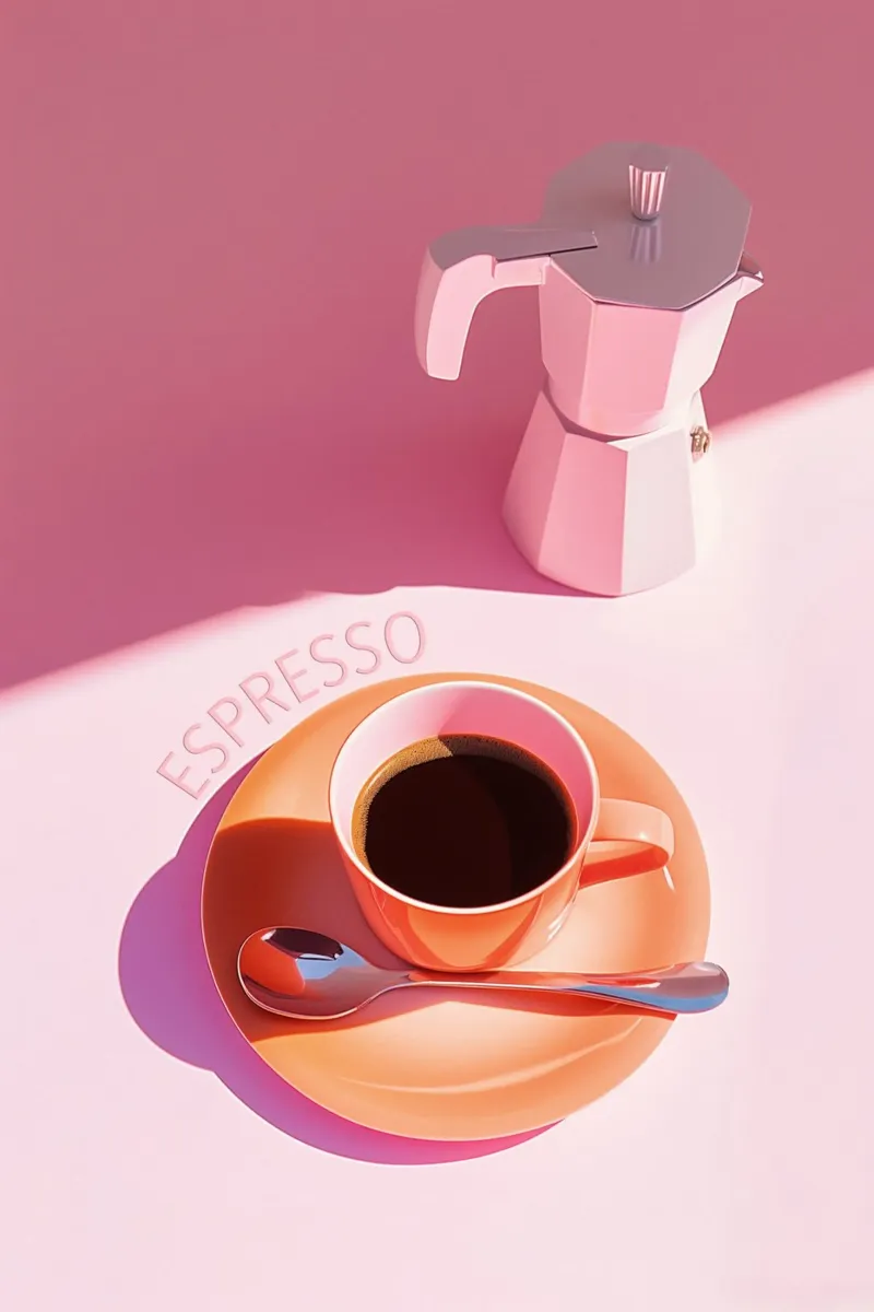 Pink Espresso Harmonie pellicola backlit da Carinaprint