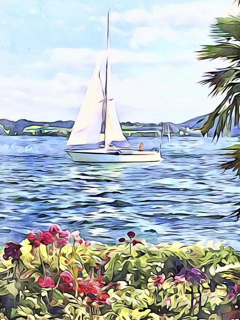 Überlingen sul Lago di Costanza, motivo 6 poster da ZAMART