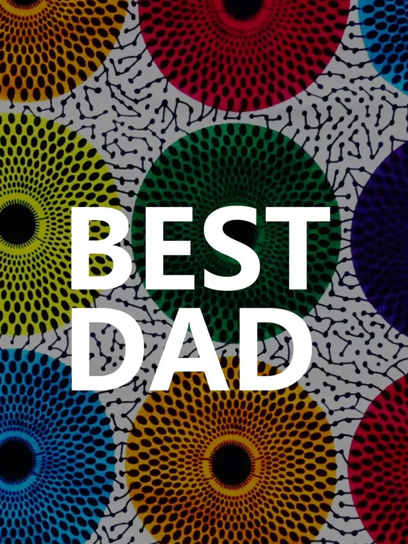 Best Dad pellicola backlit da Mathudace Créas