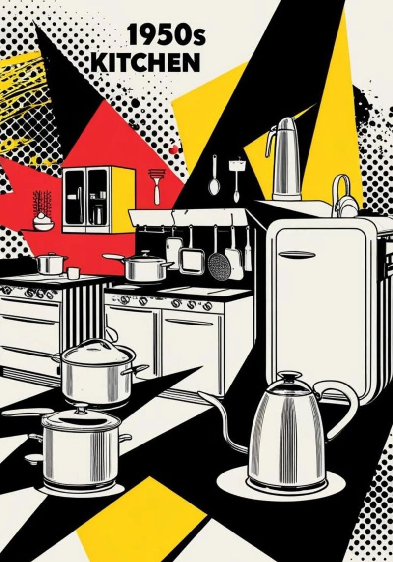 Kitchen POP poster de Rezh creations