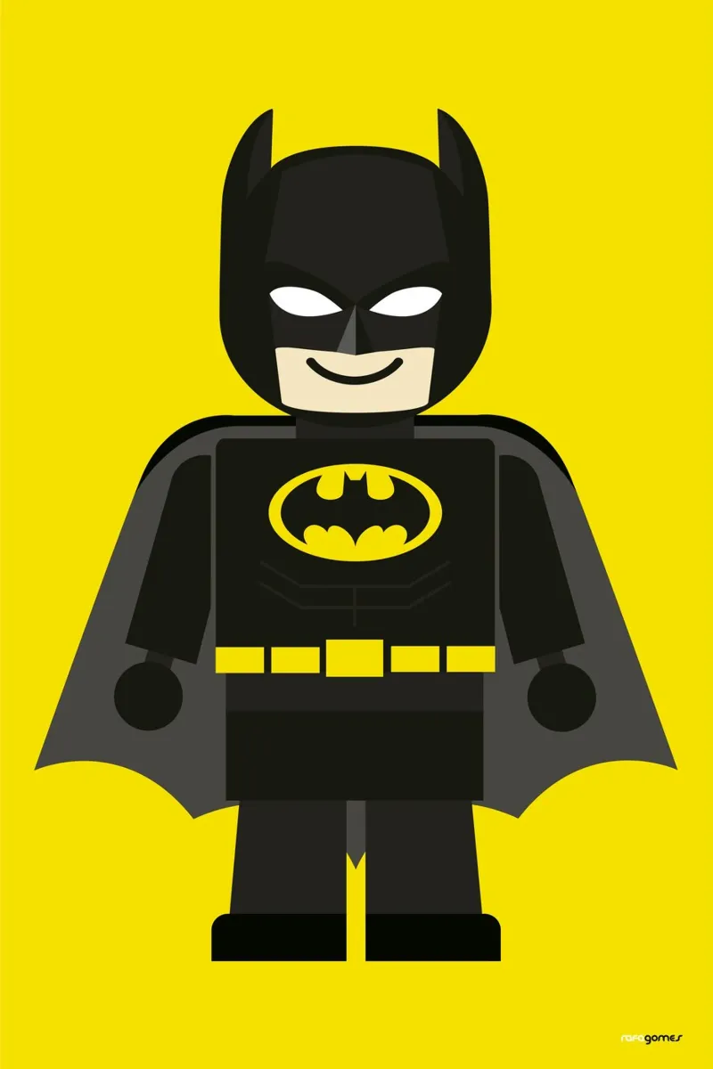 Batman Toy pellicola backlit da Rafa Gomes