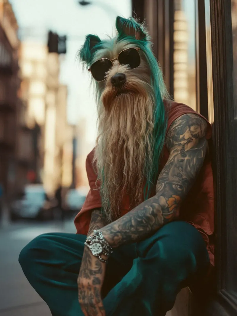 Sylvain pellicola backlit da Affiches Chien Originales – Dogland