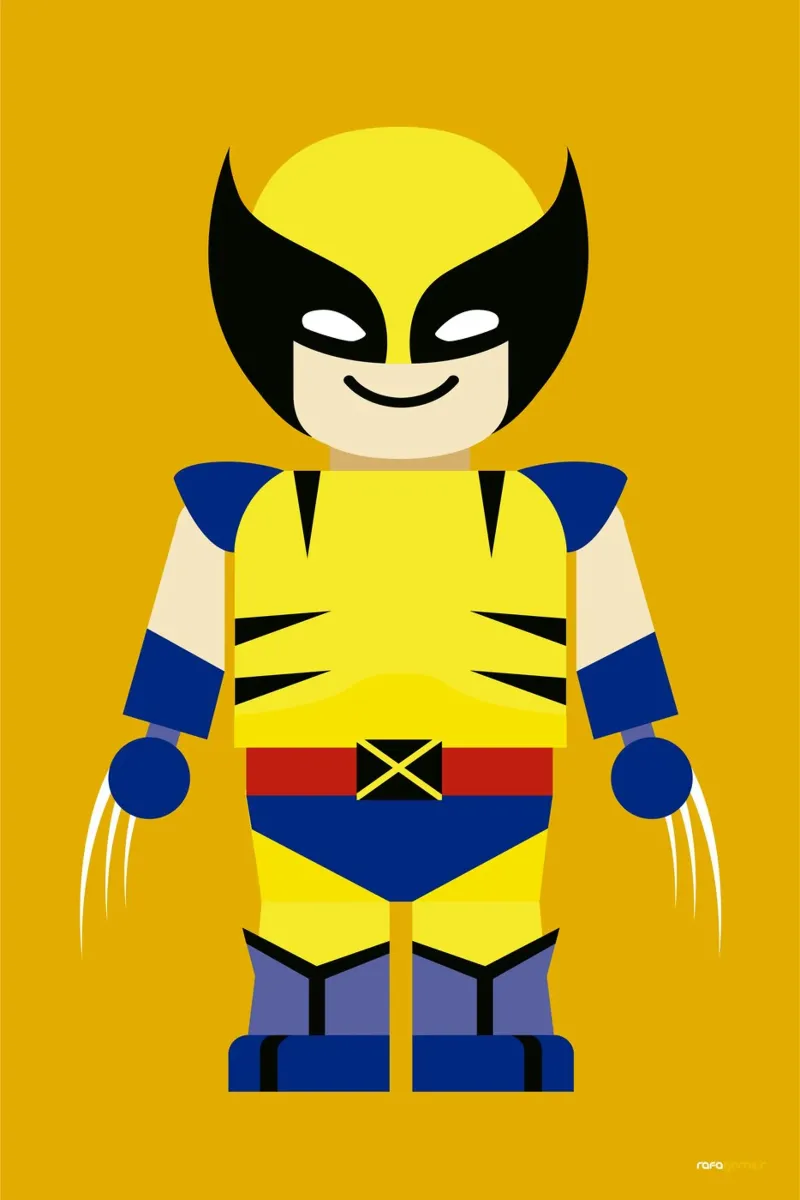 Wolverine Toy poster da Rafa Gomes