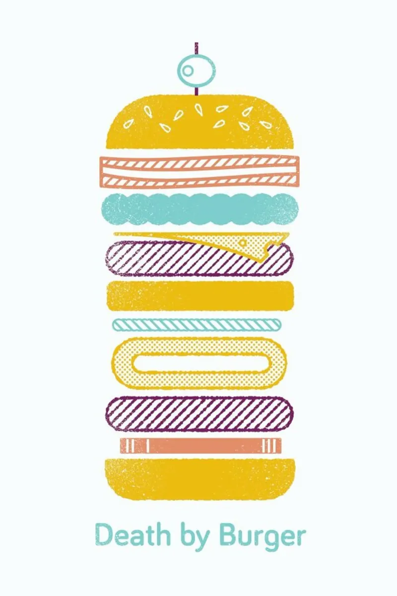 Burger pellicola backlit da Chris Wharton