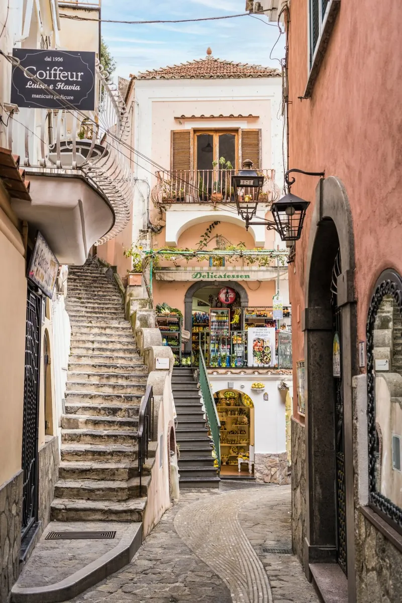 South of France Eze Town canvas van TheTravelClub