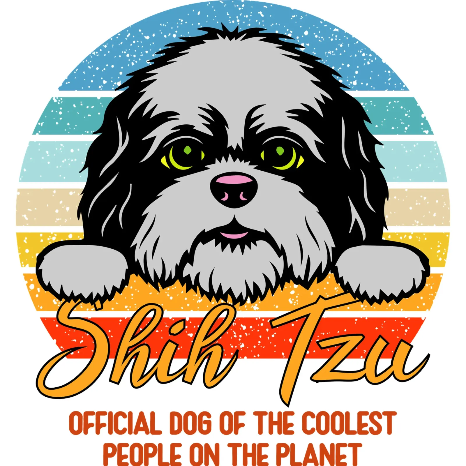shih tzu cane ufficiale delle persone più cool del pianeta pellicola backlit da ririedis