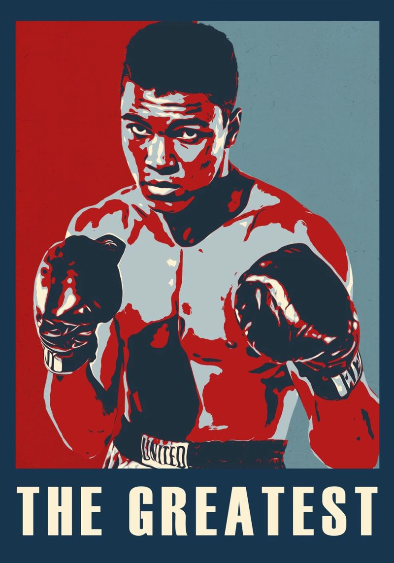 mohammad ali Poster von HopeStudio