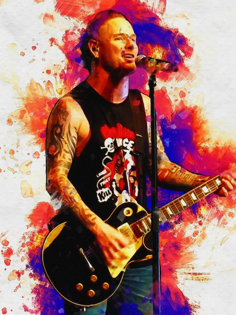 Sbaffo di Corey Taylor pellicola backlit da Gunawan Rb