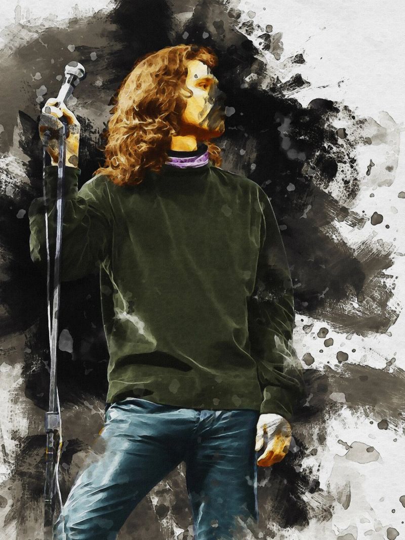 Mancha de Jim Morrison hahnemühle de Gunawan Rb