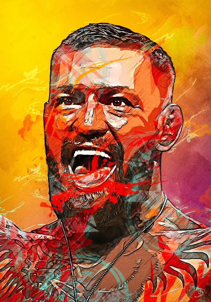 conor mcgregor pellicola backlit da tenten