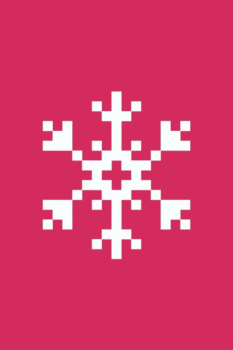 Pink Snowflake 2 carta hahnemühle da Studio One