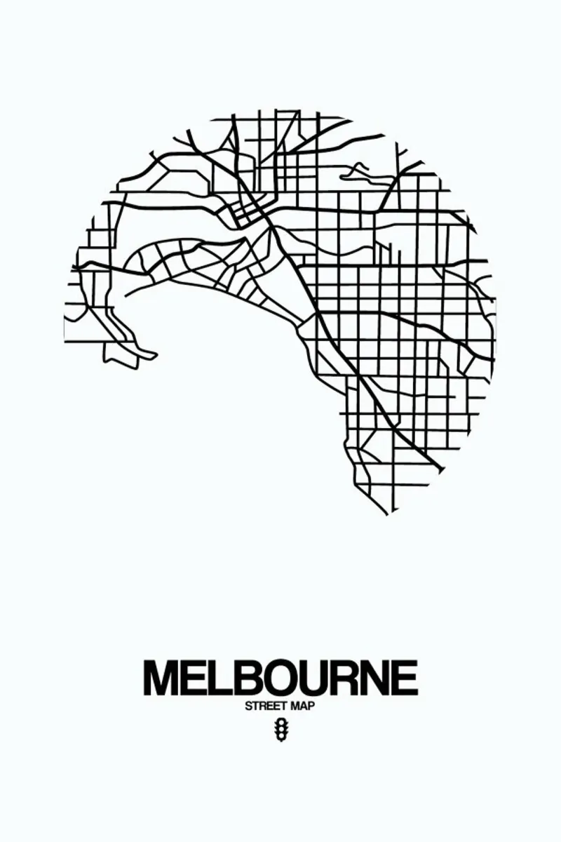Melbourne pellicola backlit da Naxart