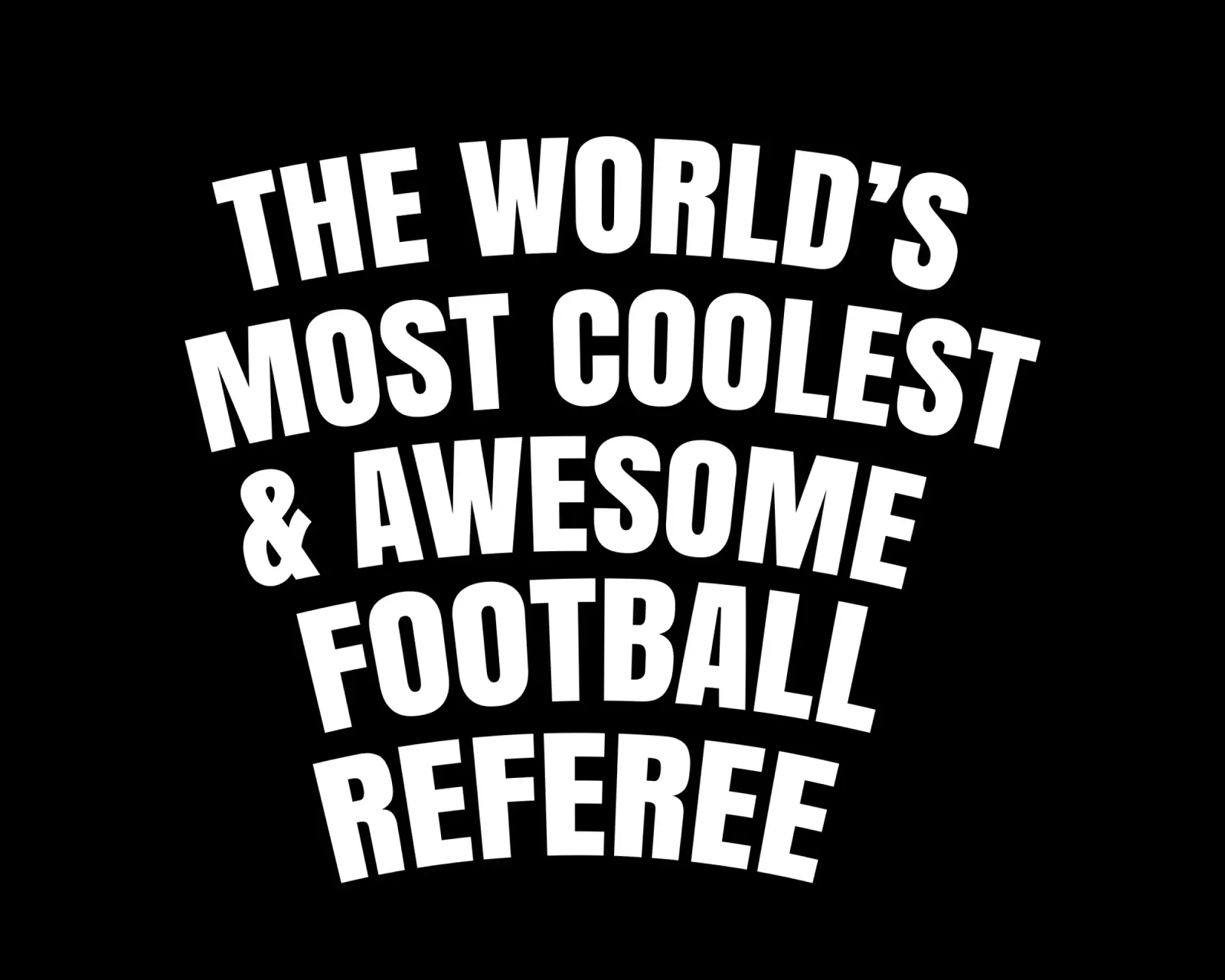 The world's most coolest and awesome football referee pellicola backlit da happieeagle