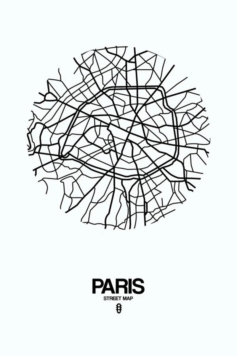 Paris poster by Naxart