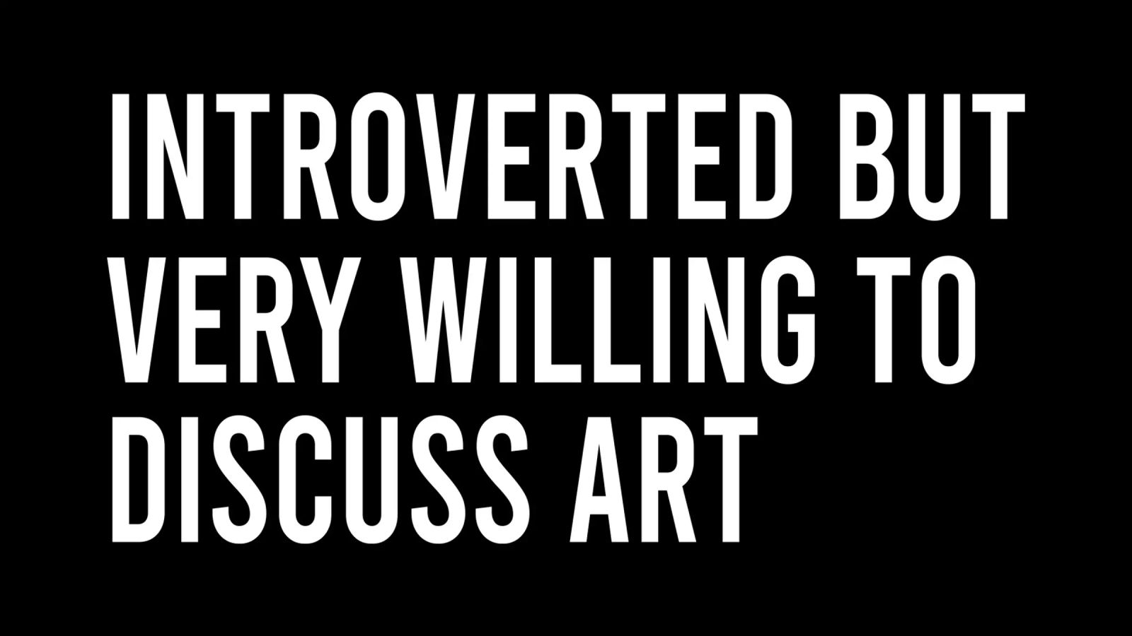 Introverted but very willing to discuss art pellicola backlit da happieeagle
