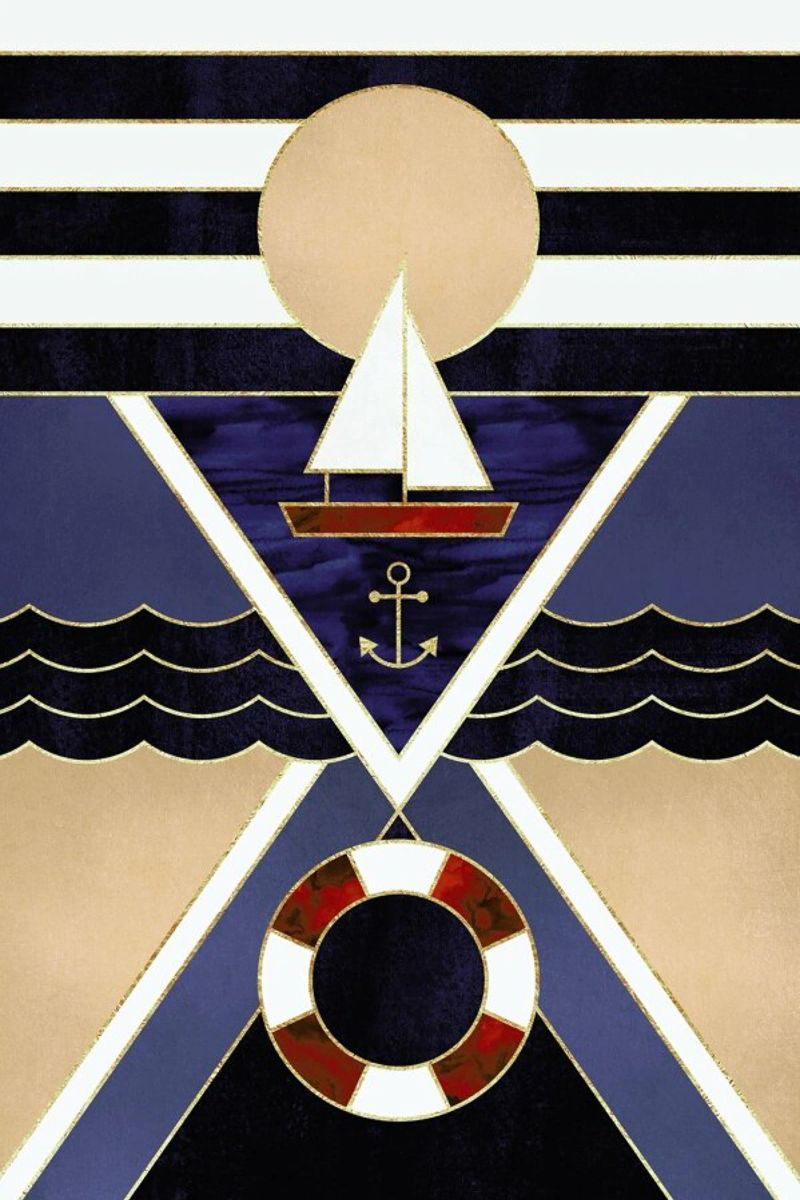 Sailboat poster by Elisabeth Fredriksson