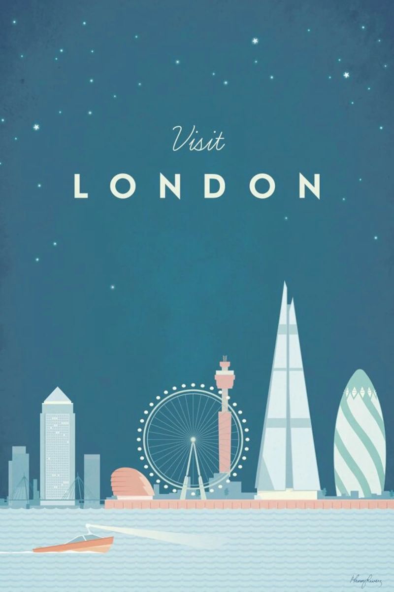 London Hahnemühle von Henry Rivers