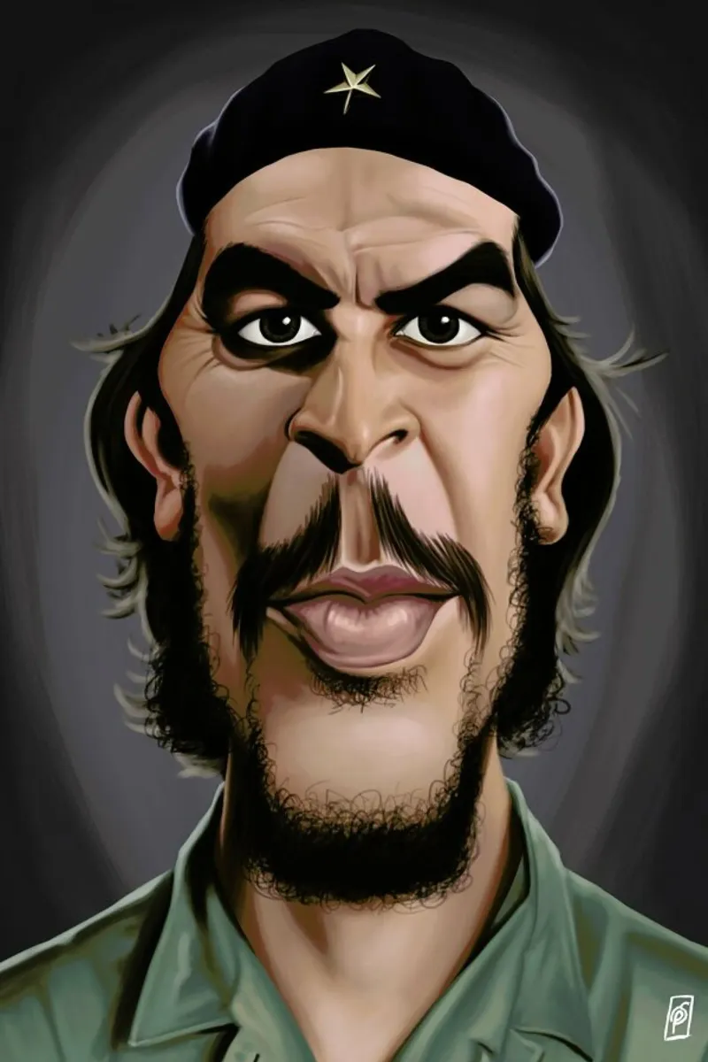 Che Guevara plexiglass da Rob Art | Illustration