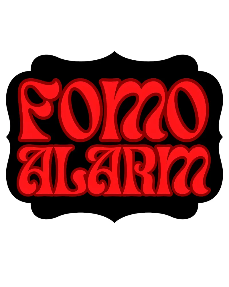 FOMO ALARM #1 carta hahnemühle da Crypto_Jungle
