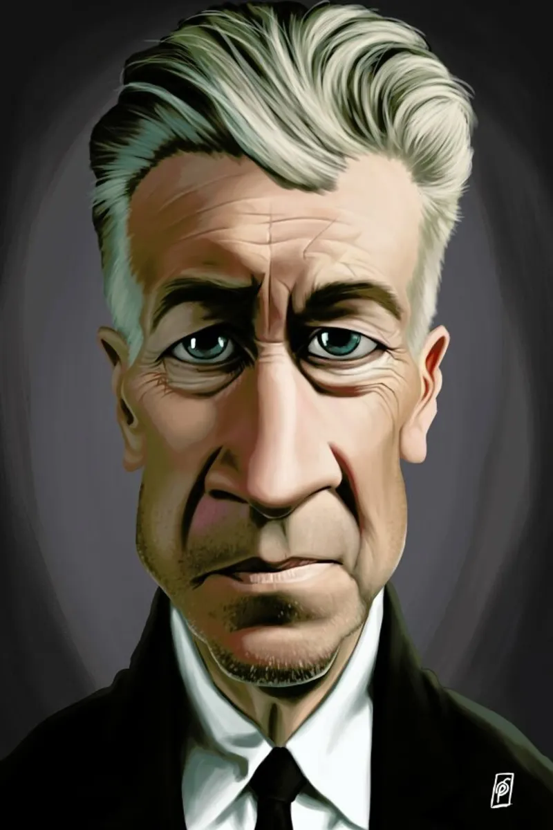 David Lynch pellicola backlit da Rob Art | Illustration