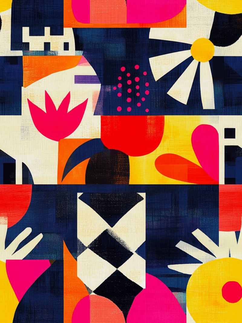 Life Is Beautiful | Fantasy Pattern canvas by Autofocus