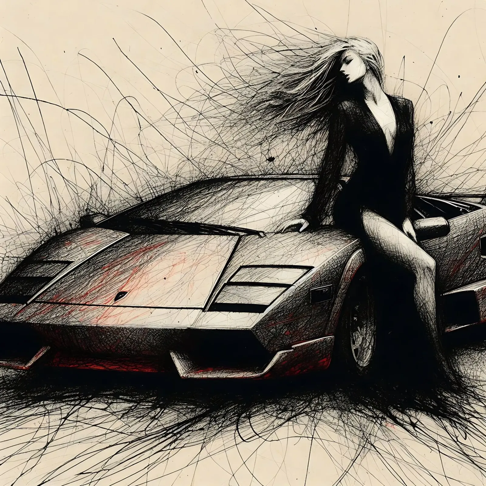 Lamborghini pellicola backlit da nomad