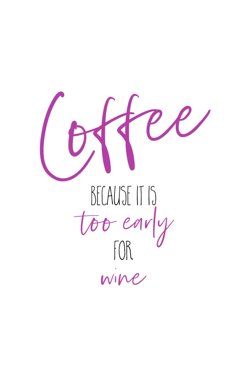 Kaffee - zu früh für Wein | pink pellicola backlit da Melanie Viola