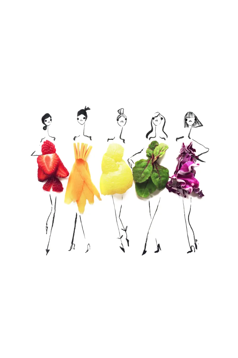 Taste the Rainbow tela con Cornice a cassetta da Gretchen Roehrs