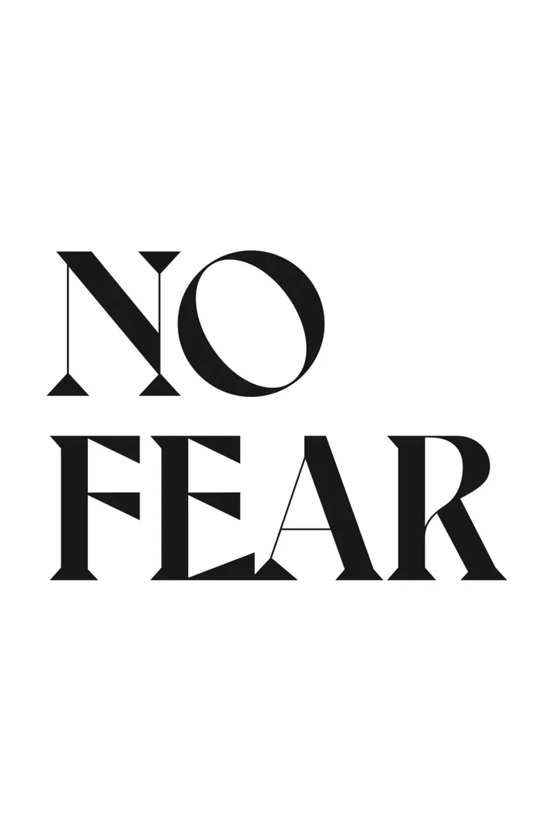 NO FEAR canvas by n.4